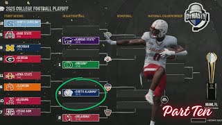 Taking South Alabama to the Playoffs  CFB 25 Dynasty Part 10 [upl. by Adlig]