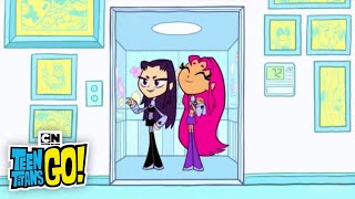 Blackfire Visits  Teen Titans GO  Cartoon Network [upl. by Aryc842]