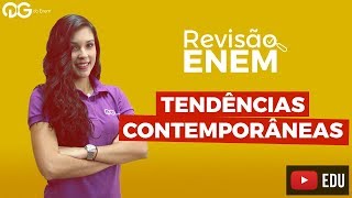 Revisão ENEM Literatura – Tendências Contemporâneas [upl. by Airdnaid]