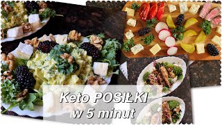 Miej te produkty ZAWSZE w lodówce   3 KETO posiłki w 5 MINUT dla zabieganych [upl. by Ifen471]