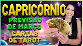 SIGNO de CAPRICÓRNIO ♑ PREVISÃO Mensal com TAROT [upl. by Killoran]