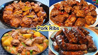 4 DELICIOUS PORK RIBS RECIPES  Kusina ni Lola [upl. by Aical]