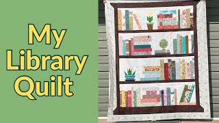 How to Make a Shelf for a Library Quilt [upl. by Hellman723]