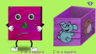 Shapes Song 13  Shapes  Shapes Show Effects  BlackDiamond Nursery Rhymes amp Kids Song [upl. by Crescin676]