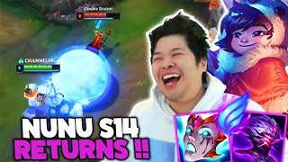 RANK 1 NUNU RETURNS TO SEASON 14  New Build  How to Carry  Climb to Rank 1 [upl. by Rollins]