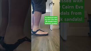 Short review on showing off my bedrock sandals barefootsandals bedrocksandals [upl. by Dibru]