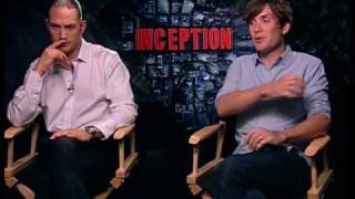 Cillian Murphy and Tom Hardy  Inception Junket Interview part1 [upl. by Sumner]