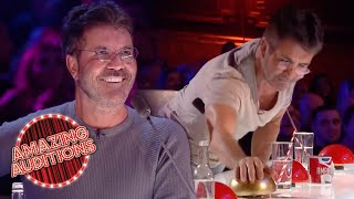 ALL Simon Cowells GOLDEN BUZZERS On Britains Got Talent 20142020  Amazing Auditions [upl. by Namaan5]