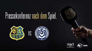 1 FC Saarbrücken MSV Duisburg  Pressekonferenz nach dem Spiel 11 Spieltag 2324 [upl. by Riesman]