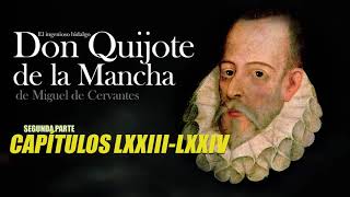 El Quijote  Audiolibro  Capítulos 73 y 74 de la segunda parte [upl. by Ahusoj]