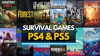 Top 30 Best SURVIVAL Games for PS4 amp PS5 2024 [upl. by Australia943]