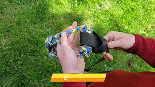 Dog Outdoor Bungee Hanging Toy [upl. by Barnard]