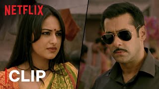 Thappad Se Darr Nahi Lagta Sahab  Salman Khan Sonakshi Sinha  Dabangg  Netflix India [upl. by Bakeman376]