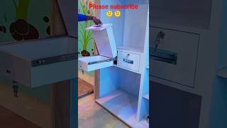 hidden cabinet lock  youtubeshorts interiordesign viral [upl. by Debor]