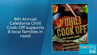 8th Annual Caledonia Chilli CookOff supports 8 local families in need [upl. by Peace]