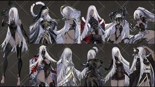 Nier Reincarnation  Yurie Costume and Skill [upl. by Aynad503]