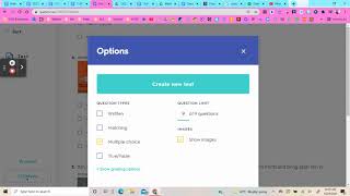 Creating a Practice Test in Quizlet [upl. by Elesig974]