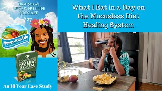 Ep 27  What I Eat In a Day on the Mucusless Diet Healing System  Prof Spira [upl. by Egiap]