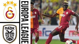 GALATASARAY  PAOK  highlights [upl. by Schlesinger]