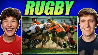 Americans React to The Rules of Rugby Union  EXPLAINED [upl. by Karub]