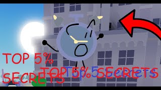 TOP 5 SECRETS YOU MISSED IN BFB 3D RP [upl. by Westmoreland]