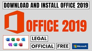 How to Download Microsoft Office 2019 for free Windows 10 amp 11  Microsoft Office 2019 [upl. by Etka]