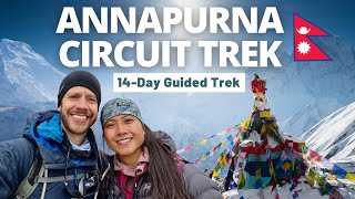 Annapurna Circuit Trek🇳🇵Nepal’s Thorong La Pass 14Day Guided Trek [upl. by Poulter948]