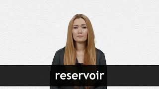 How to pronounce RESERVOIR in American English [upl. by Airamas67]