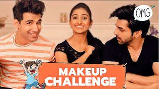 MAKEUP Challenge  Rimorav Vlogs [upl. by Dnalerb]