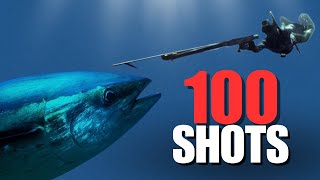 TOP 100 SPEARFISHING SHOTS  Pesca Submarina [upl. by Theo489]