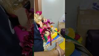 Mere Bappa Ka Visarjan  vlog 10365 short minivlog trending ganpati ecofriendly ganeshvisarjan [upl. by Flatto]