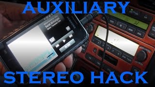 How to Add AUX to an Old Car Stereo for 2 [upl. by Alam]