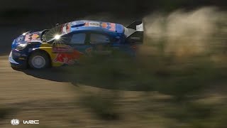 Amazing views stalking rally car in dust with a helicopter 🚁 [upl. by Tristram]