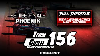 Full Throttle RealSimRacing Cup Series on iRacing  Season Finale at Phoenix [upl. by Yenaj]