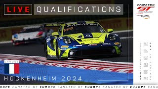 EN DIRECT  Qualification  Hockenheim  Fanatec GT Europe 2024 Francais [upl. by Asset767]