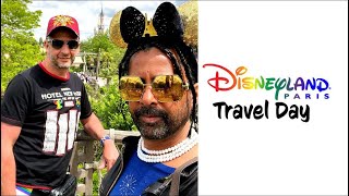 Travel Day to Disneyland Paris  Birmingham Airport  Eiffel Tower  Le Marais  Tata Burger [upl. by Thorne]