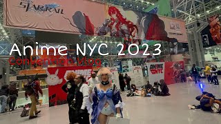 Anime NYC 2023  Cosplay Convention Vlog [upl. by Mckenna]