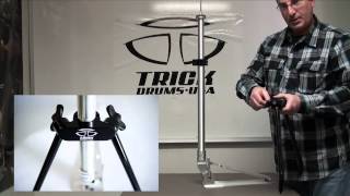 TRICK TUTORIAL HH1 Pro1V HiHat Stand Overview and Setup [upl. by Yanaton]