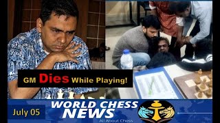 Grandmaster Ziaur Rahman Dies While Playing Caruana Wins Superbet Romania ClassicWCN 05 July 2024 [upl. by Dihahs940]