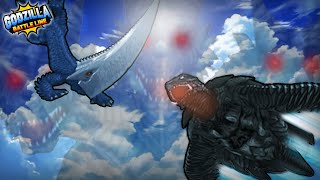 Gamera Flying Guiron And Level 30 Desghidorah Day 1 Battles  Godzilla Battle Line [upl. by Shatzer985]