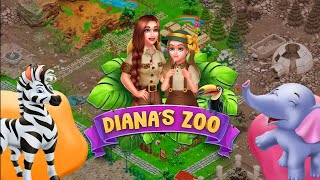 DIANAS ZOO Park  FAMILY ZOO New GAME Lady Diana  Lejdi Dijana [upl. by Quartet]