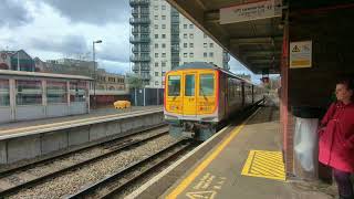 A Transport for Wales Class 769 going to Barry Island [upl. by Alleira837]