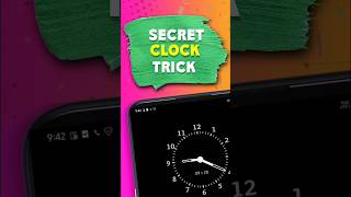 Clock Trick in Mobile shortsfeed shorts shortsviral shortsindia yt ytshort [upl. by Kali]