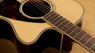 Yamaha FSX730SC Acoustic Electric Guitar Demo [upl. by Taro33]