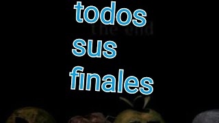 Todos los finales de fnaf 1 2 3 4 5 6 en español latina [upl. by Lander561]