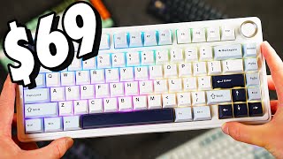 THE NEW BUDGET KING 👑  AULA F75 Mechanical Keyboard Review [upl. by Ailito]