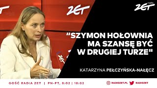 PełczyńskaNałęcz Szymon Hołownia ma szansę być w drugiej turze  Gość Radia ZET [upl. by Akkeber]