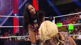 AJ Lees Promo on Kaitlyn  WWE Raw  6102013 [upl. by Yeca]