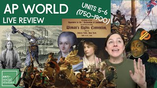 AP World History Exam Review 17501900 Units 56 [upl. by Aggappe926]