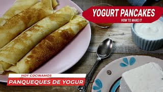 Палачинки с кисело мляко  Bulgarian Yoghurt Pancakes [upl. by Sailesh]